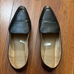 A New Day Classic Black Women's Slip-On Loafers